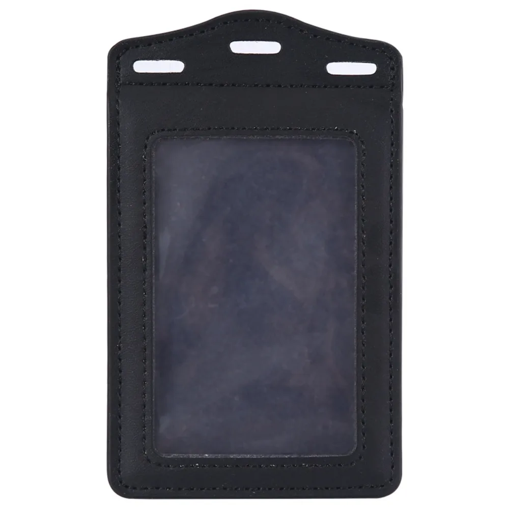 Держатель для ID-карт из искусственной кожи, трехсекционный, с отделениями для карт, прозрачный держатель для бейджей
Держатель для ID-карт из искусственной кожи, трехсекционный, с отделениями для карт, прозрачный держатель для бейджей