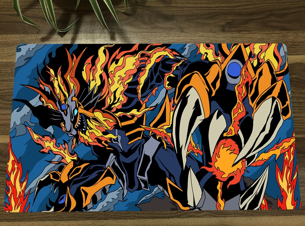 YuGiOh Playmat Salamangreat Heatleo TCG CCG Mat Trading Card Game Mat Rubber Mouse Pad Mousepad Table Desk Mat Free Bag 60x35cm
YuGiOh Playmat Salamangreat Heatleo TCG CCG Mat Trading Card Game Mat Rubber Mouse Pad Mousepad Table Desk Mat Free Bag 60x35cm