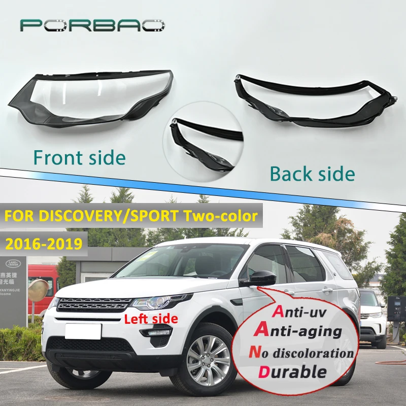 Front Left&Right Headlight Lens Cover For Land Rover Discovery Sport 2016 2017 2018 2019 2020 Replacement Headlamp Lampshade
Front Left&Right Headlight Lens Cover For Land Rover Discovery Sport 2016 2017 2018 2019 2020 Replacement Headlamp Lampshade