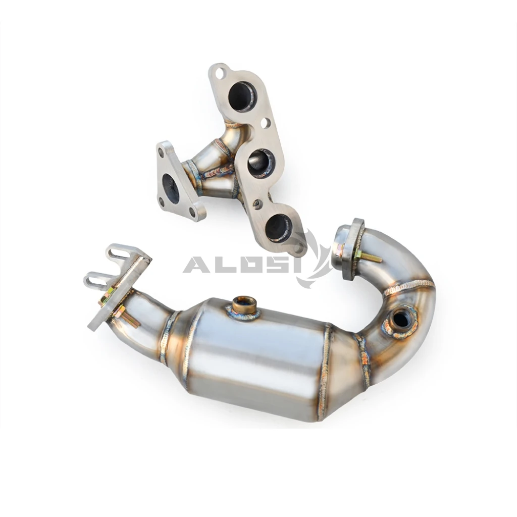 Stainless Steel Exhaust Manifold with Lower Pipe for Mercedes Smart 1.0T 451 2009-2014 High Performance
Stainless Steel Exhaust Manifold with Lower Pipe for Mercedes Smart 1.0T 451 2009-2014 High Performance