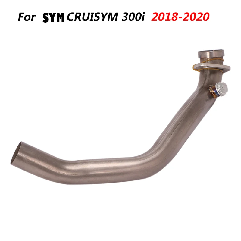 Slip On Motorcycle Front Connect Tube Head Link Pipe Titanium Alloy Exhaust System For SYM CRUISYM 300i 2018-2020
Slip On Motorcycle Front Connect Tube Head Link Pipe Titanium Alloy Exhaust System For SYM CRUISYM 300i 2018-2020
