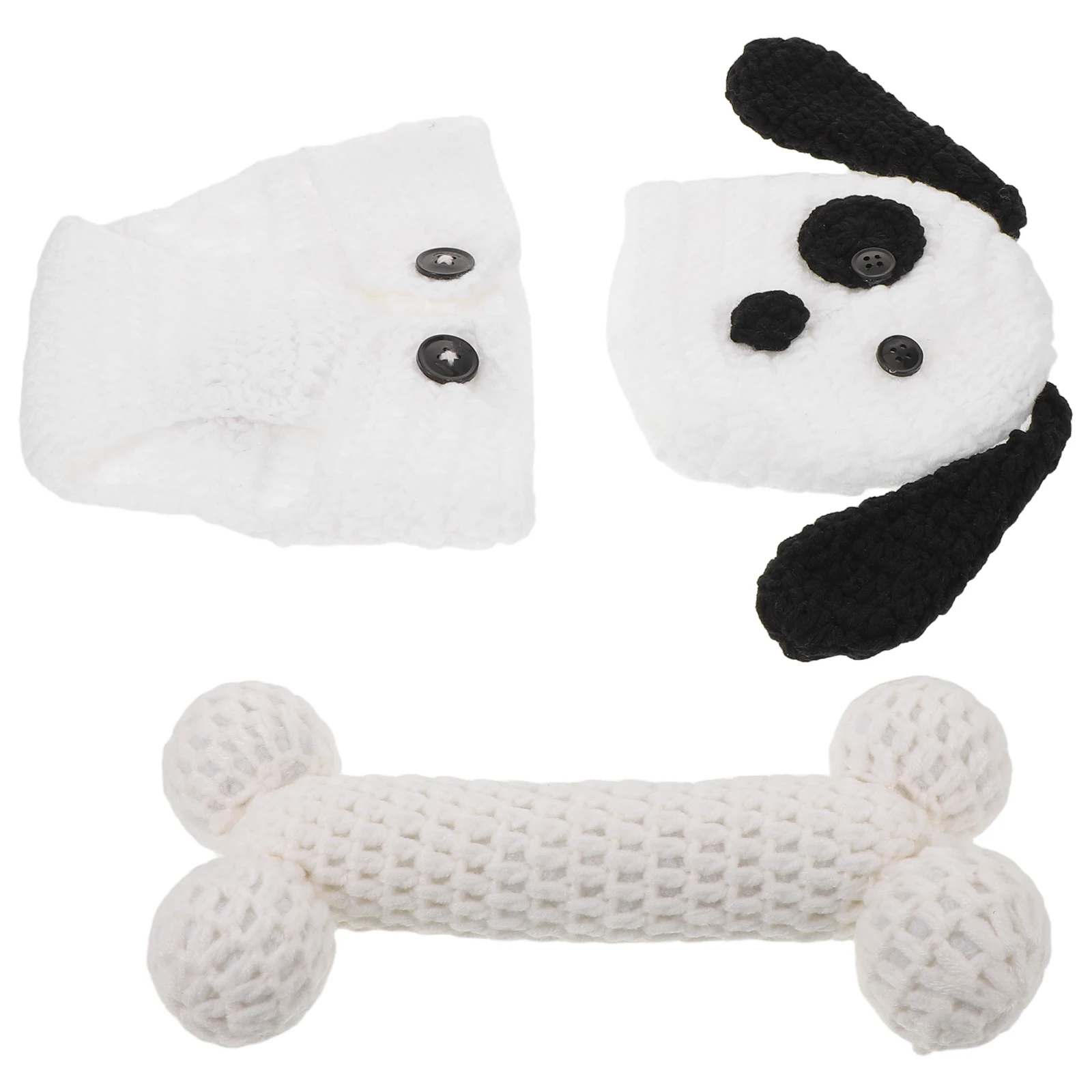 1Set New Born Knitted Outfit Baby Photography Handmade Crochet Puppy Infant Costume Newborn Photo Shoot Props Baby Costume 
1Set New Born Knitted Outfit Baby Photography Handmade Crochet Puppy Infant Costume Newborn Photo Shoot Props Baby Costume