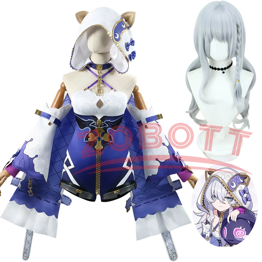 Game Honkai Impact 3 Theresa Apocalypse Cosplay Costume Wig Jumpsuits Blue Hooded Uniform Wig Woman Sexy Kawaii Halloween Suit
Game Honkai Impact 3 Theresa Apocalypse Cosplay Costume Wig Jumpsuits Blue Hooded Uniform Wig Woman Sexy Kawaii Halloween Suit