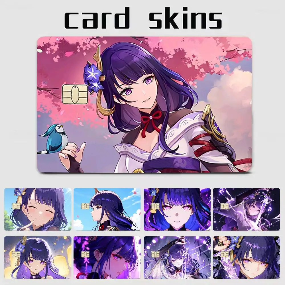 Raiden Shogun G-Genshin Impact 4pcs 1Set HD Waterproof Card Skins Protective Stickers for Credit Bank Game Cards
Raiden Shogun G-Genshin Impact 4pcs 1Set HD Waterproof Card Skins Protective Stickers for Credit Bank Game Cards