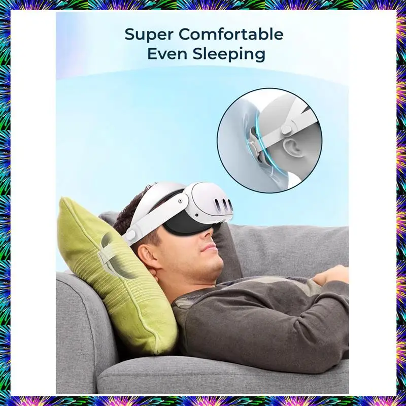 ZIZI Adjustable VR Headset Head Strap For Meta Quest 3 Headband Head Strap For Meta Quest 3 VR Accessories
ZIZI Adjustable VR Headset Head Strap For Meta Quest 3 Headband Head Strap For Meta Quest 3 VR Accessories