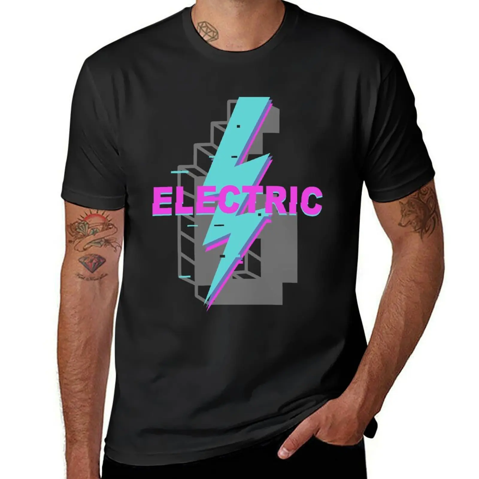 Футболка Electric Six, летний топ с принтом животных для мальчиков, мужские большие и высокие футболки
Футболка Electric Six, летний топ с принтом животных для мальчиков, мужские большие и высокие футболки