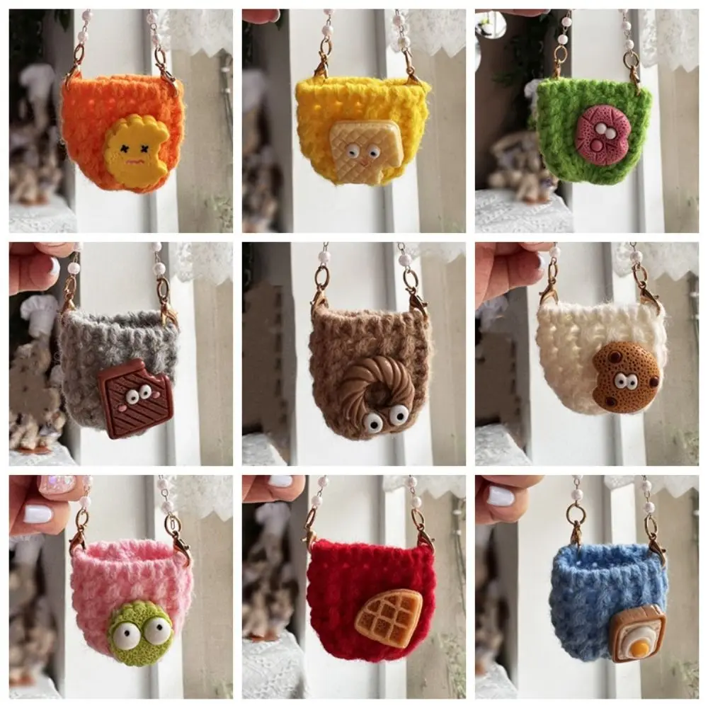 Pearl Chain Doll Knitted Shoulder Bag Woven Crochet Braid Mini Crossbody Doll Bag Handbag Colorful Dollhouse Knitting Wool Bag
Pearl Chain Doll Knitted Shoulder Bag Woven Crochet Braid Mini Crossbody Doll Bag Handbag Colorful Dollhouse Knitting Wool Bag