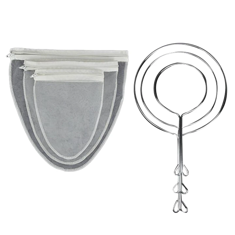 3Pcs Reusable Coffee Milk Strainer Bag Tea Coffee Juices Filter Cheese Mesh Cloth, Pull Tea Bag Filter Cloth
3Pcs Reusable Coffee Milk Strainer Bag Tea Coffee Juices Filter Cheese Mesh Cloth, Pull Tea Bag Filter Cloth