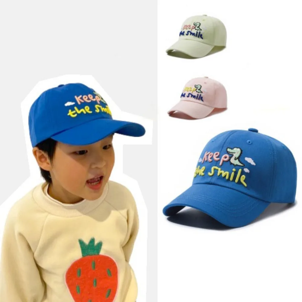 Cute Cartoon Children's Baseball Cap Letter Embroidery Adjustable Children's Sun Hat Solid Color Breathable Sunscreen Hat Unisex
Cute Cartoon Children's Baseball Cap Letter Embroidery Adjustable Children's Sun Hat Solid Color Breathable Sunscreen Hat Unisex