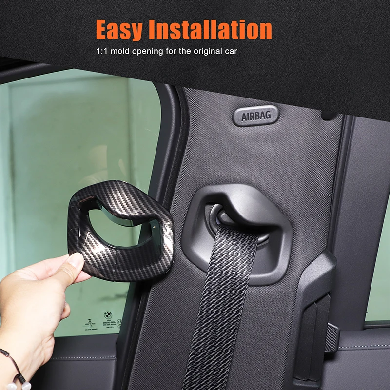 For BMW 7 Series G70 2023-2024 ABS Carbon Fiber Car Front Row Seat Safety Belt Cover Trim Interior Car Accessories
For BMW 7 Series G70 2023-2024 ABS Carbon Fiber Car Front Row Seat Safety Belt Cover Trim Interior Car Accessories