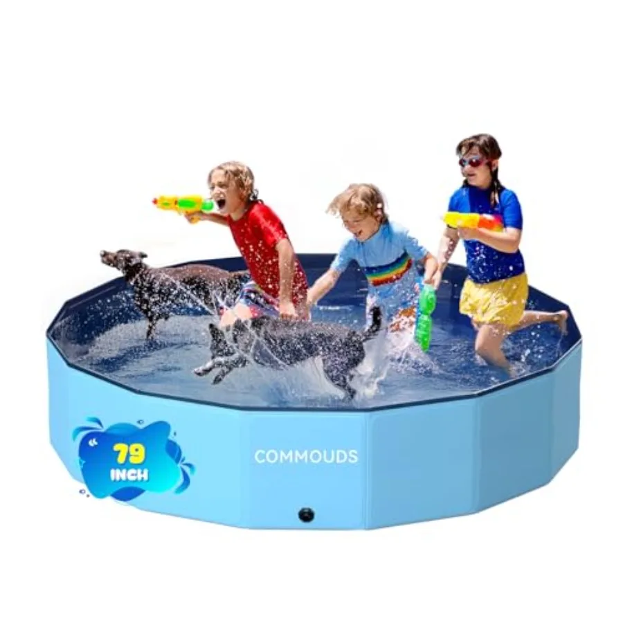 Foldable Dog Pool Collapsible Hard Plastic Dog Kiddie Swimming Pool for Small Medium Large Dogs Portable Pet Bath Tub Wading Po
Foldable Dog Pool Collapsible Hard Plastic Dog Kiddie Swimming Pool for Small Medium Large Dogs Portable Pet Bath Tub Wading Po