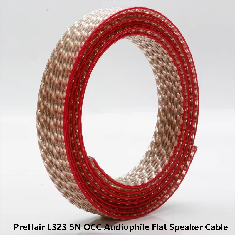 Preffair L323 5N OCC Flat Speaker Cable-Audiophile DIY Bulk Cable for HiFi Amplifier&Speakers, Soft Flexible Hi-End Audio Cable
Preffair L323 5N OCC Flat Speaker Cable-Audiophile DIY Bulk Cable for HiFi Amplifier&Speakers, Soft Flexible Hi-End Audio Cable