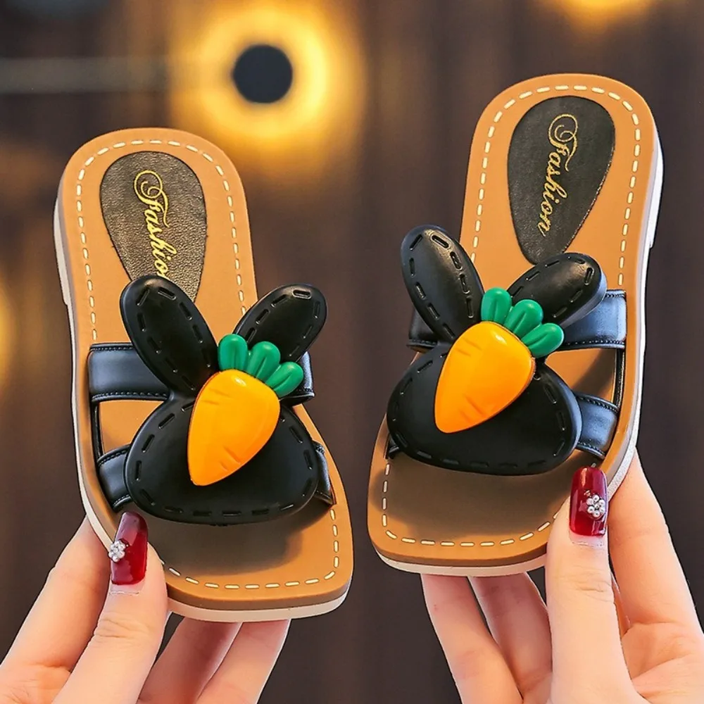 1Pair Hot Sale Rabbit Carrot Children's Slippers Non-slip Open Toes Baby Slippers Soft Sole Children Shoes Indoor
1Pair Hot Sale Rabbit Carrot Children's Slippers Non-slip Open Toes Baby Slippers Soft Sole Children Shoes Indoor