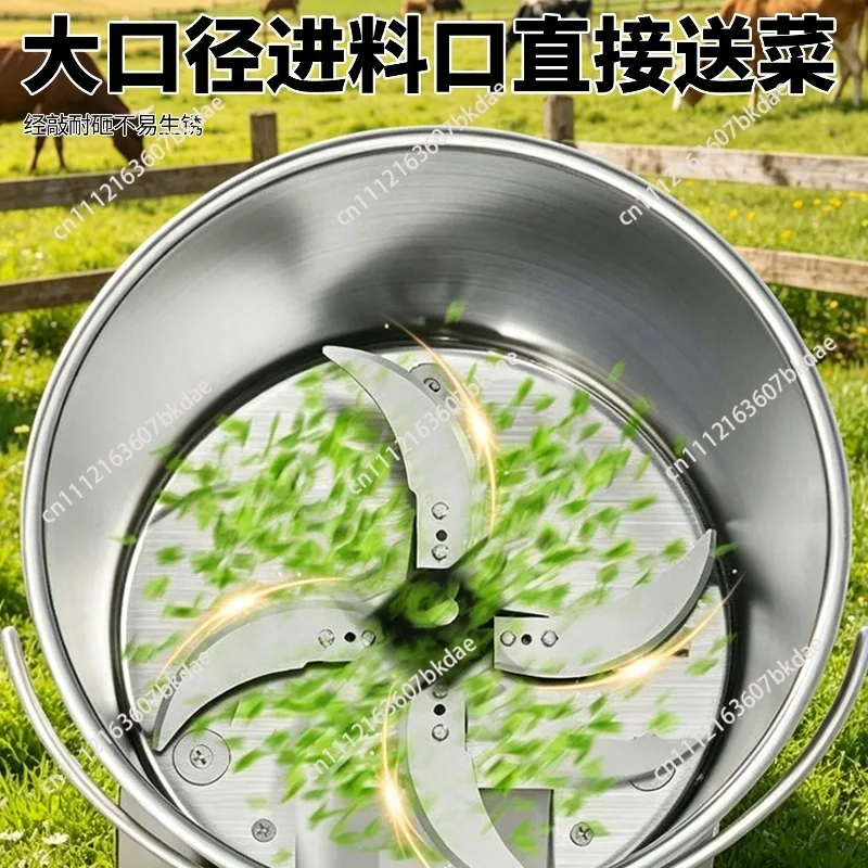 Breeding Household Vegetable Crusher Feeding Chicken Grass Feeding DuckFruit and Feed Feeding Pig
Breeding Household Vegetable Crusher Feeding Chicken Grass Feeding DuckFruit and Feed Feeding Pig