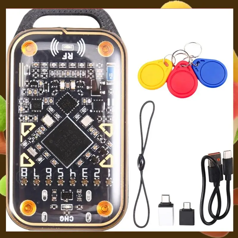 Upgrade Chameleon Ultra Smart Card Emulator 125K 13.56M RFID Smart Chip Reader+3XUID Keychain Card Decode NFC Duplicator-Retail
Upgrade Chameleon Ultra Smart Card Emulator 125K 13.56M RFID Smart Chip Reader+3XUID Keychain Card Decode NFC Duplicator-Retail