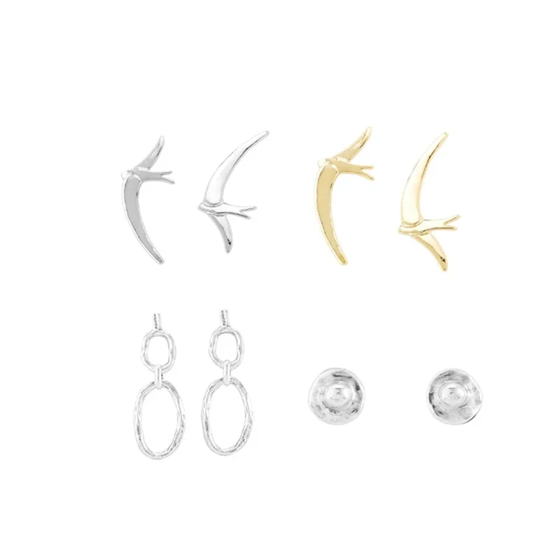 Spanish high-quality original design S925 silver jewelry, dating romantic light luxury metal style irregular oval women' earring
Spanish high-quality original design S925 silver jewelry, dating romantic light luxury metal style irregular oval women' earring