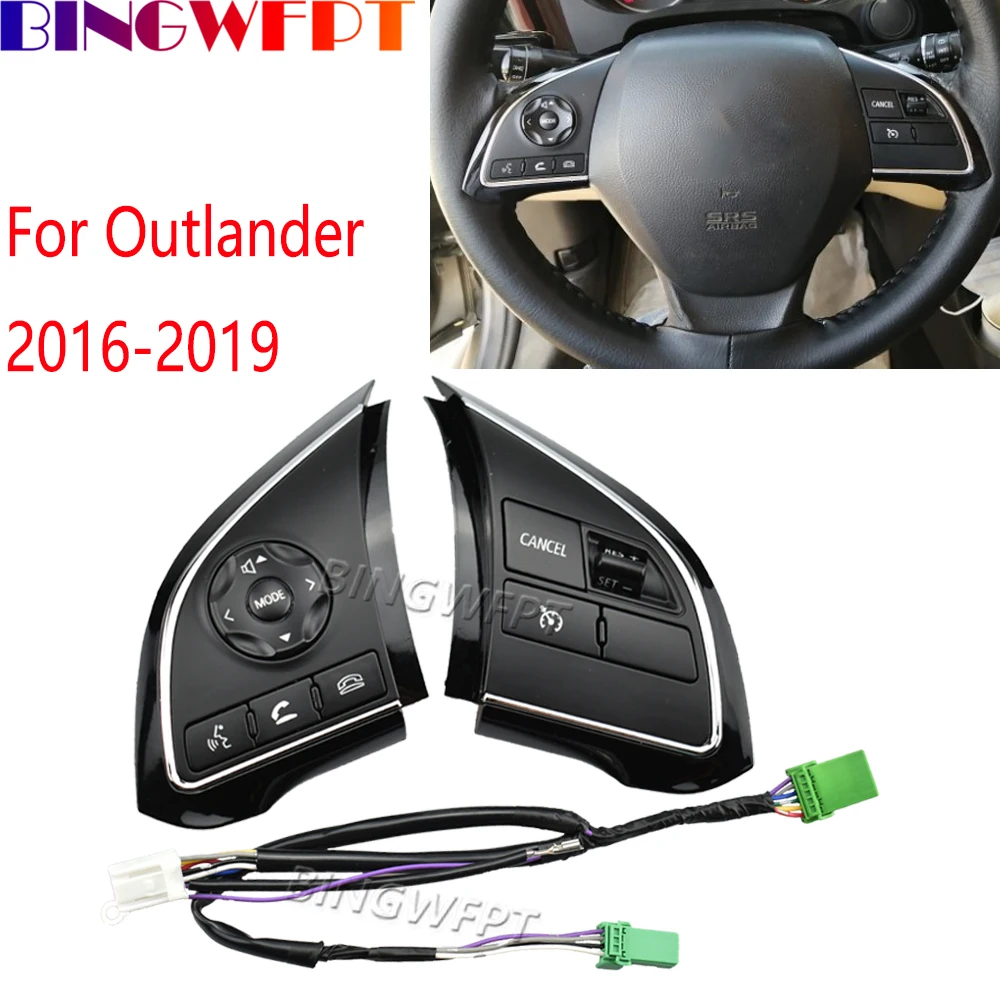 1 Set Steering Wheel Key Switch For Outlander Xpander Eclipse Cross 2016-2019 Volume Music Cruise Control Button With Backlight
1 Set Steering Wheel Key Switch For Outlander Xpander Eclipse Cross 2016-2019 Volume Music Cruise Control Button With Backlight