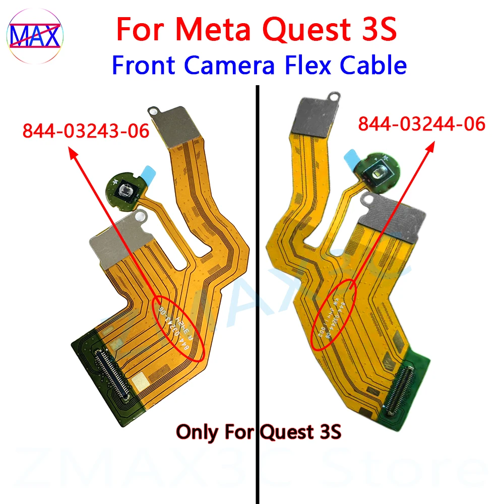 Оригинальный гибкий кабель для передней камеры консоли Meta Quest 3S VR, замена кабеля датчика передней камеры Oculus Quest 3S, детали кабеля
Оригинальный гибкий кабель для передней камеры консоли Meta Quest 3S VR, замена кабеля датчика передней камеры Oculus Quest 3S, детали кабеля