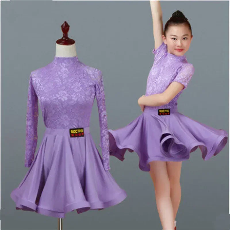 New Girls Latin Dance Skirt Ballroom Salsa Tango Skirts Kid Child Lace Latin Dance Split Dress With Leotard And Skirt
New Girls Latin Dance Skirt Ballroom Salsa Tango Skirts Kid Child Lace Latin Dance Split Dress With Leotard And Skirt