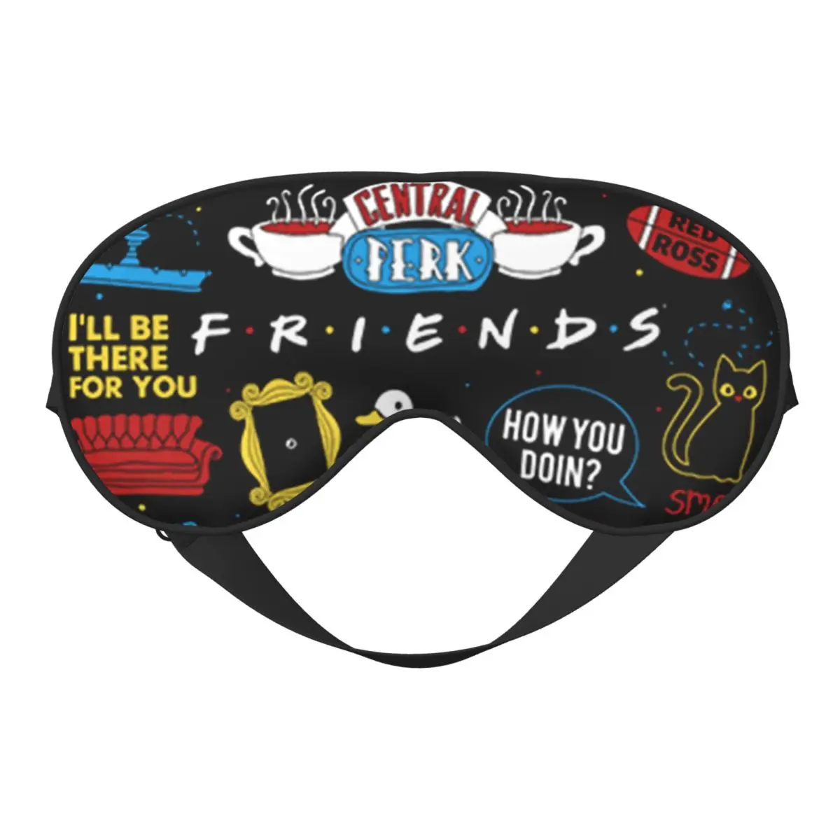 TV Show Friends Symbol Soft Eye Masks Sleep Blindfold Lunch Break Men Women Eyepatch Nap Health Eye Covers
TV Show Friends Symbol Soft Eye Masks Sleep Blindfold Lunch Break Men Women Eyepatch Nap Health Eye Covers
