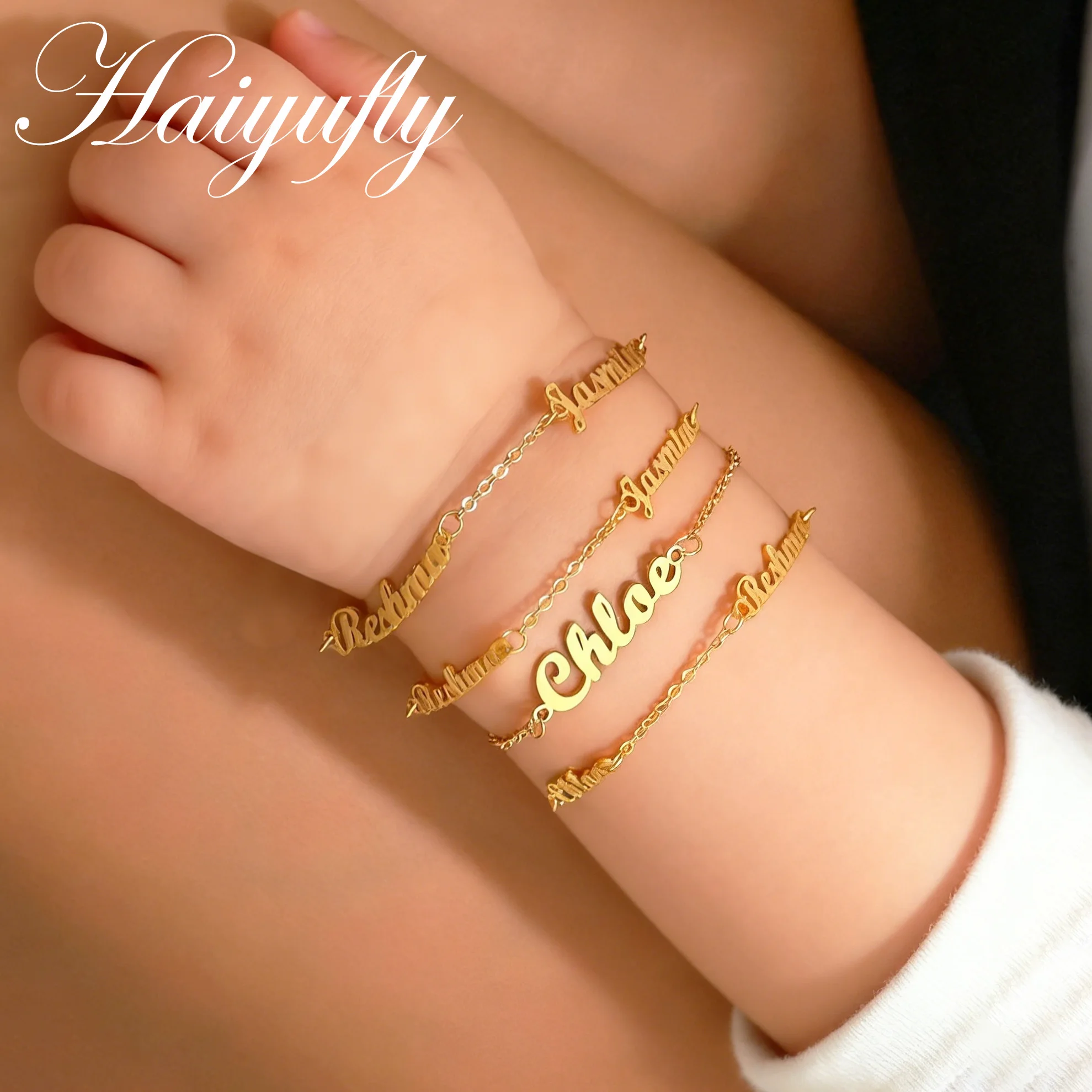 Haiyufly браслет с индивидуальным именем для женщин и детей, ювелирные изделия из нержавеющей стали, минималистичный шарм, мужские цепочки, индивидуальный рождественский подарок
Haiyufly браслет с индивидуальным именем для женщин и детей, ювелирные изделия из нержавеющей стали, минималистичный шарм, мужские цепочки, индивидуальный рождественский подарок