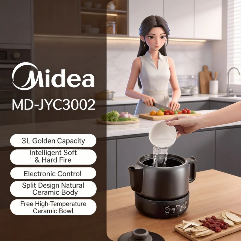 3-4L Fully Automatic Split Electric Decocting Pot Multifunctional Chinese Medicine Health Pot For Home Use
3-4L Fully Automatic Split Electric Decocting Pot Multifunctional Chinese Medicine Health Pot For Home Use