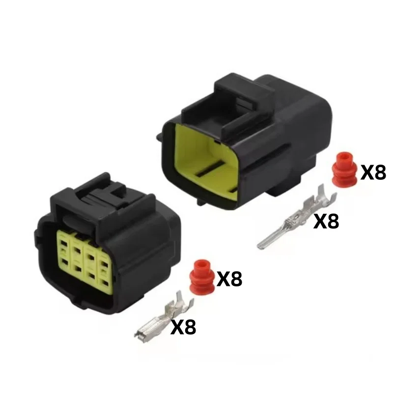 1-20 Set 8 Pin TYCO AMP 174982-2 174984-2 Sealed Waterproof Connector Wiring Harness Car Electrical Plug For Denso
1-20 Set 8 Pin TYCO AMP 174982-2 174984-2 Sealed Waterproof Connector Wiring Harness Car Electrical Plug For Denso