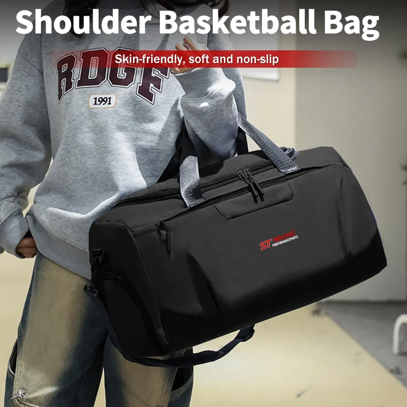 Car Styling Gym Bag Large Capacity Sports Tote Travel Shoulder Backpack For Ford ST Racing Performance Focus Mk2 Mk3 Fiesta Rang
Car Styling Gym Bag Large Capacity Sports Tote Travel Shoulder Backpack For Ford ST Racing Performance Focus Mk2 Mk3 Fiesta Rang