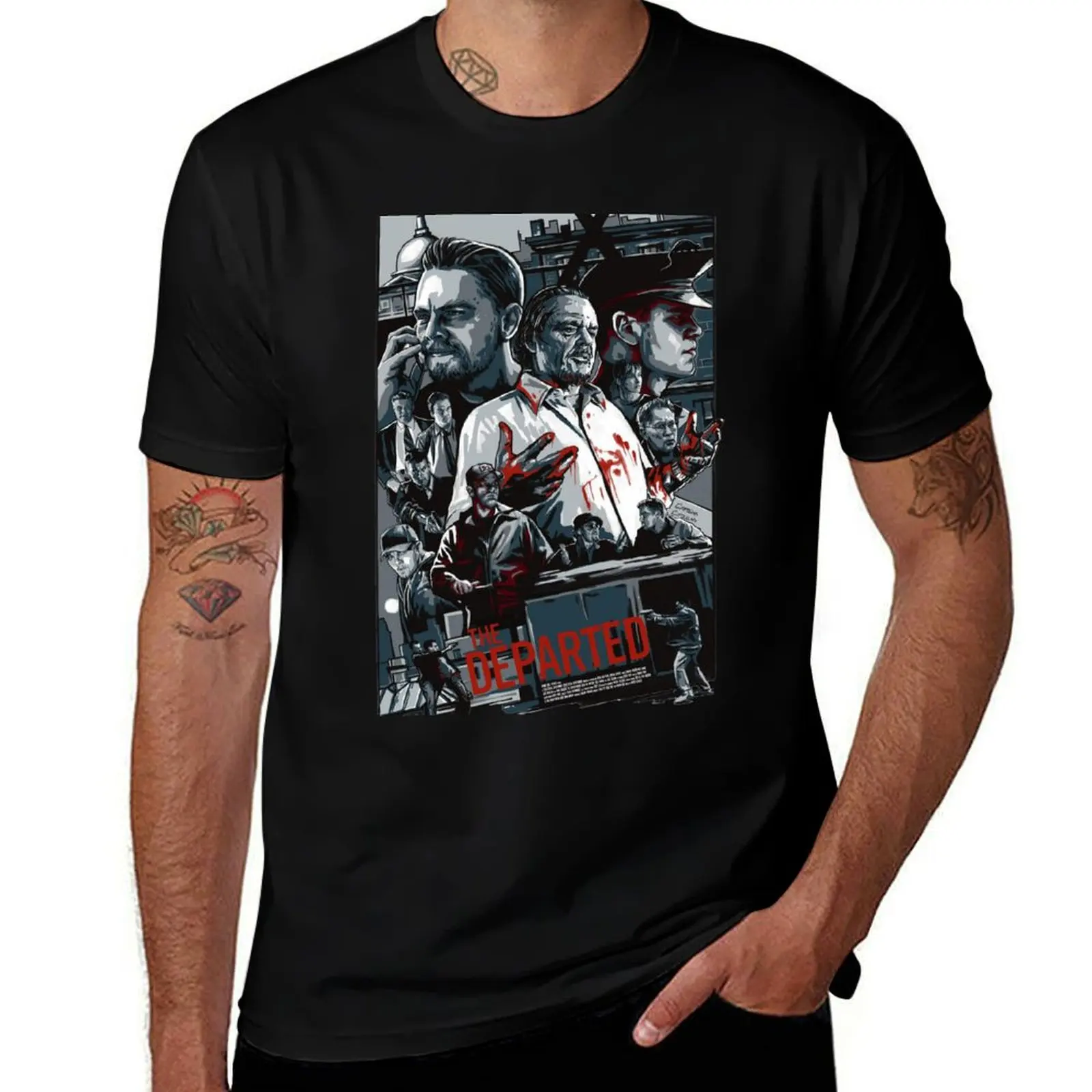 The Departed T-Shirt anime tshirt cotton tshirt 100% T-Shirt
The Departed T-Shirt anime tshirt cotton tshirt 100% T-Shirt