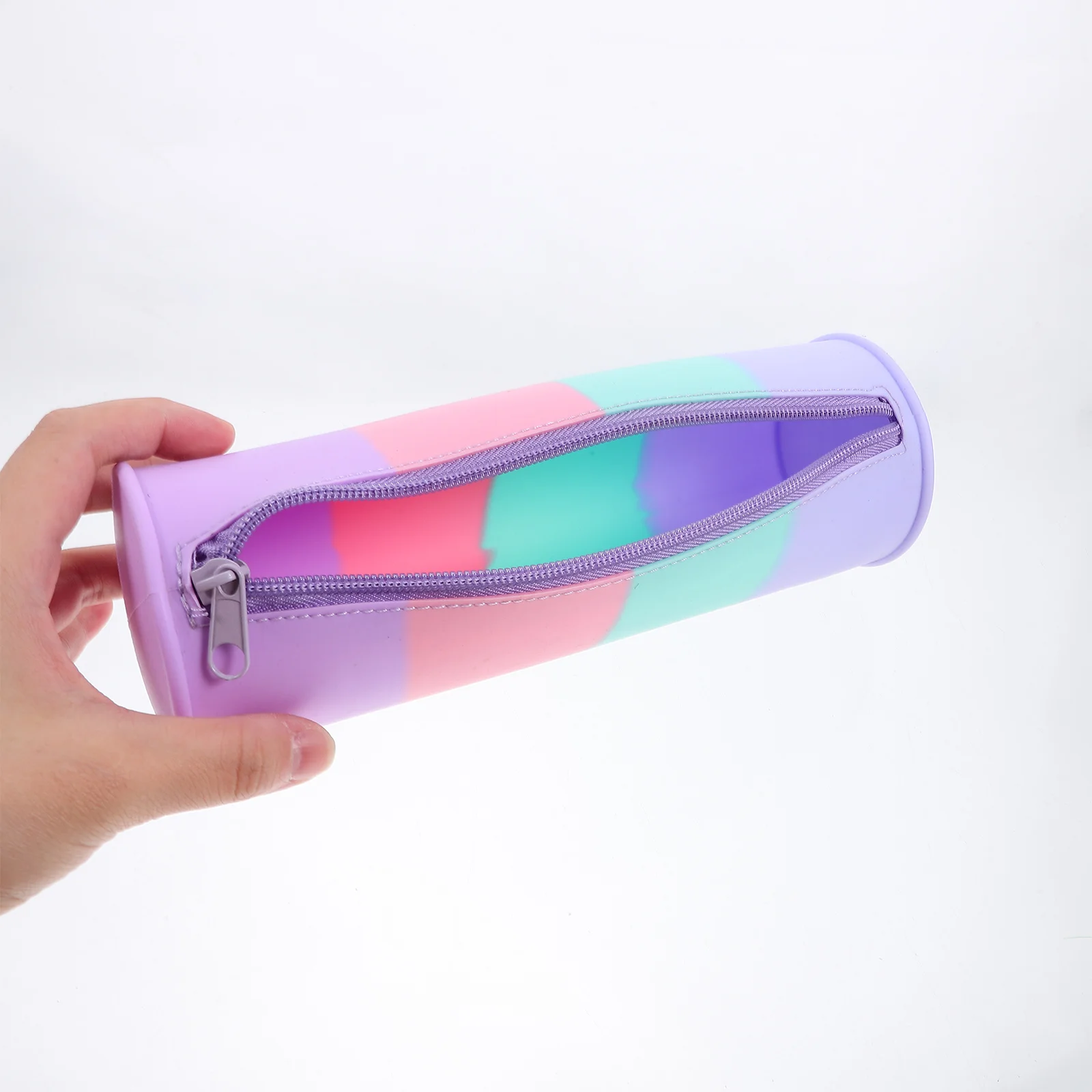 Silicone Makeup Brush Bag Zipper Closure Travel Pouch Organizer For Women Girls Holiday Tool Case
Silicone Makeup Brush Bag Zipper Closure Travel Pouch Organizer For Women Girls Holiday Tool Case