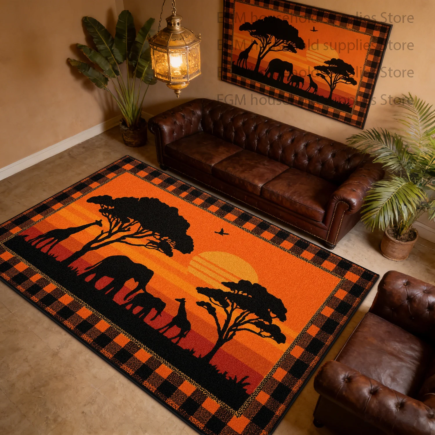 Sunset Silhouette Rug Classical Art Living Room Bedroom Ethnic Decor Floor Mat Study Non-slip Easy Cleaning Carpets Short Velvet
Sunset Silhouette Rug Classical Art Living Room Bedroom Ethnic Decor Floor Mat Study Non-slip Easy Cleaning Carpets Short Velvet