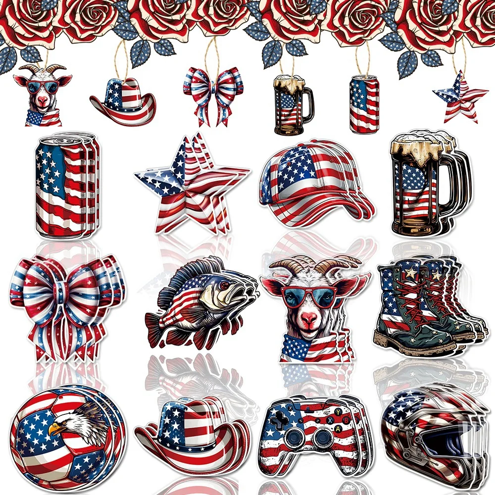 New Fish Goat Beer Mug Helmet Design Independence Day Party Decorations USA Flag Hanging Ornaments
New Fish Goat Beer Mug Helmet Design Independence Day Party Decorations USA Flag Hanging Ornaments