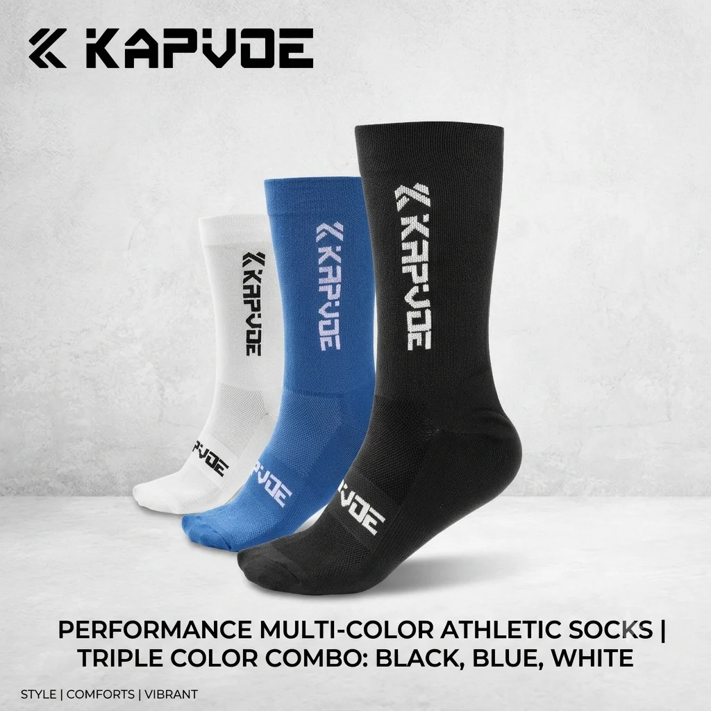 Kapvoe Sports Socks Men Cycling Socks Breathable Compression Road Bike Running Mtb Knee-high Funny Basketball Tennis Accessories
Kapvoe Sports Socks Men Cycling Socks Breathable Compression Road Bike Running Mtb Knee-high Funny Basketball Tennis Accessories