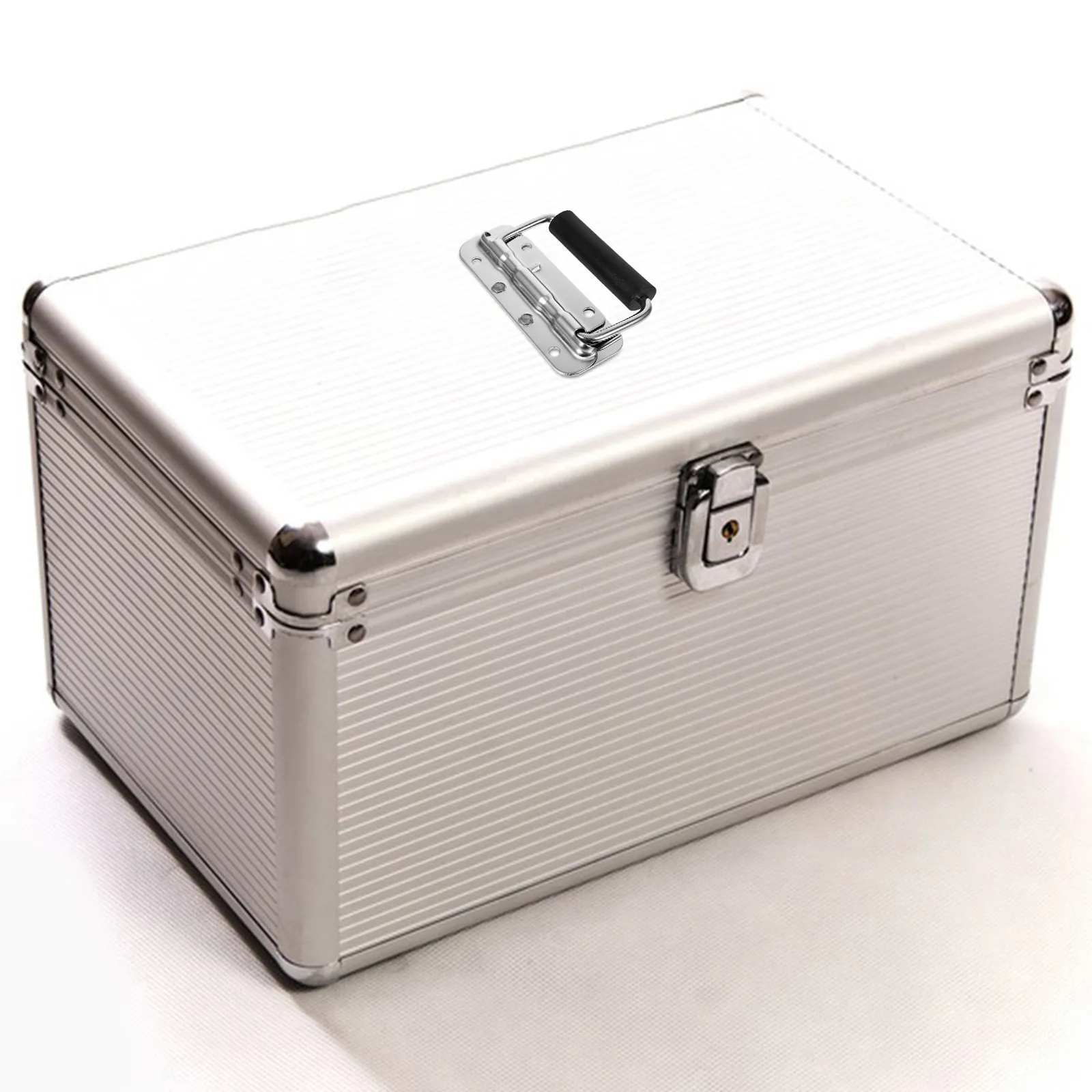 Stainless Steel Folding Toolbox Handle Heavy Duty Spring Loaded Comfortable Grip Portable Toolbox Folding Pull Handle Metal
Stainless Steel Folding Toolbox Handle Heavy Duty Spring Loaded Comfortable Grip Portable Toolbox Folding Pull Handle Metal