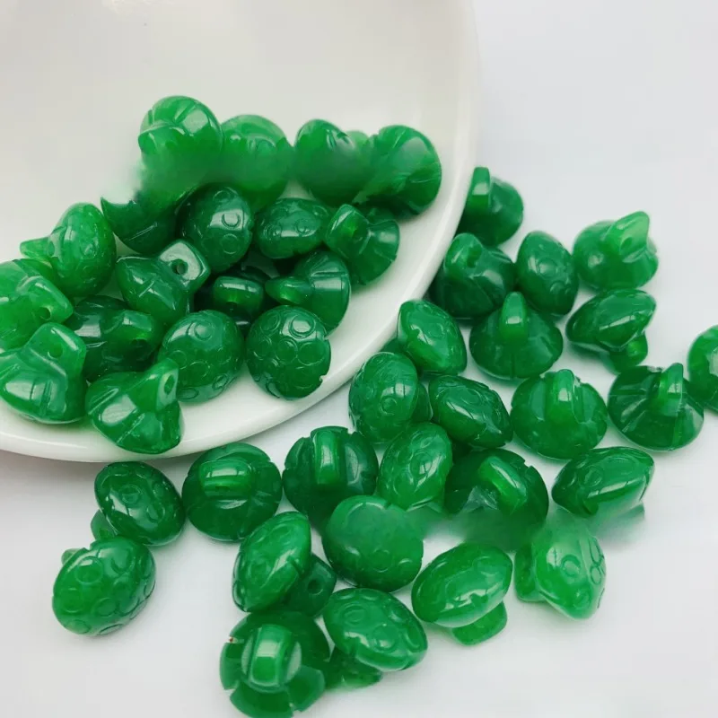 Jade Dry Green Lotus Pod Loose Beads Wholesale Pendant Bracelet Jade Accessories 20pcs/lot
Jade Dry Green Lotus Pod Loose Beads Wholesale Pendant Bracelet Jade Accessories 20pcs/lot
