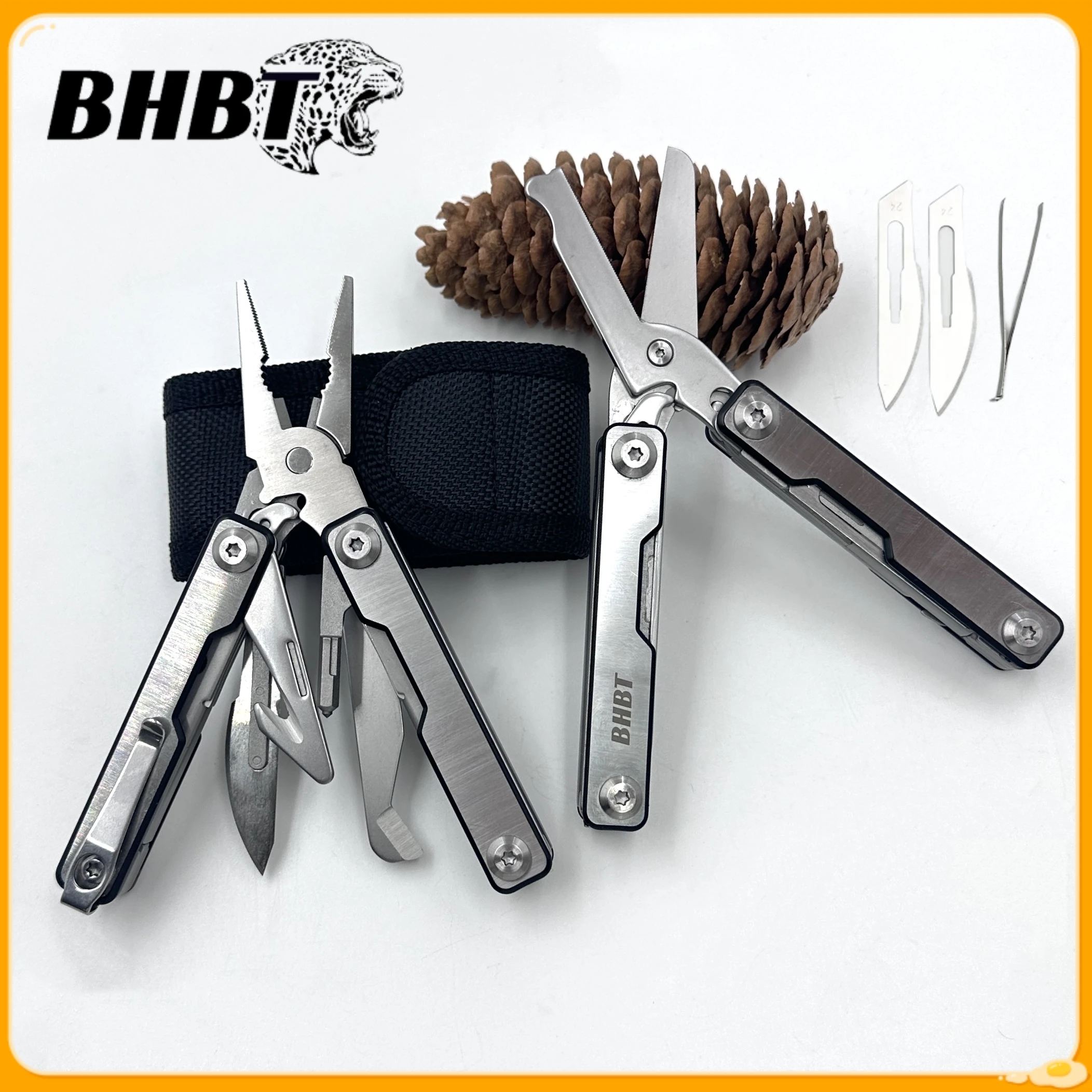 BHBT Multitools Складные ножницы EDC Набор многофункциональных инструментов Споряджение для выживания Ручной многофункциональный многофункциональный инструмент Плоскогубцы 
BHBT Multitools Складные ножницы EDC Набор многофункциональных инструментов Споряджение для выживания Ручной многофункциональный многофункциональный инструмент Плоскогубцы
