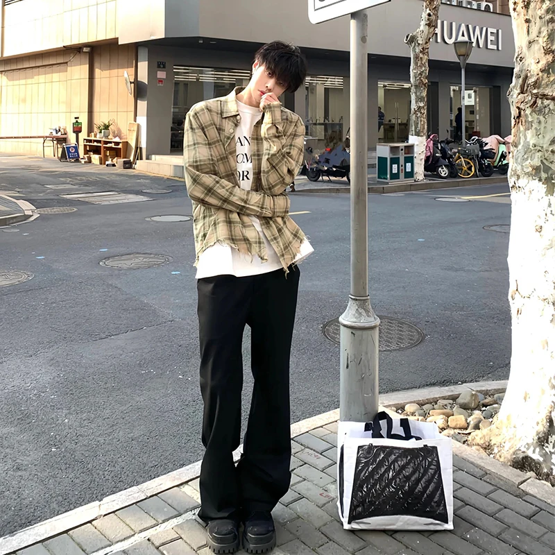 Мужские прямые брюки American Vibe Bla, летние, струящиеся, с высокой талией, зауженные, из полиэстера, повседневные, стильные
Мужские прямые брюки American Vibe Bla, летние, струящиеся, с высокой талией, зауженные, из полиэстера, повседневные, стильные