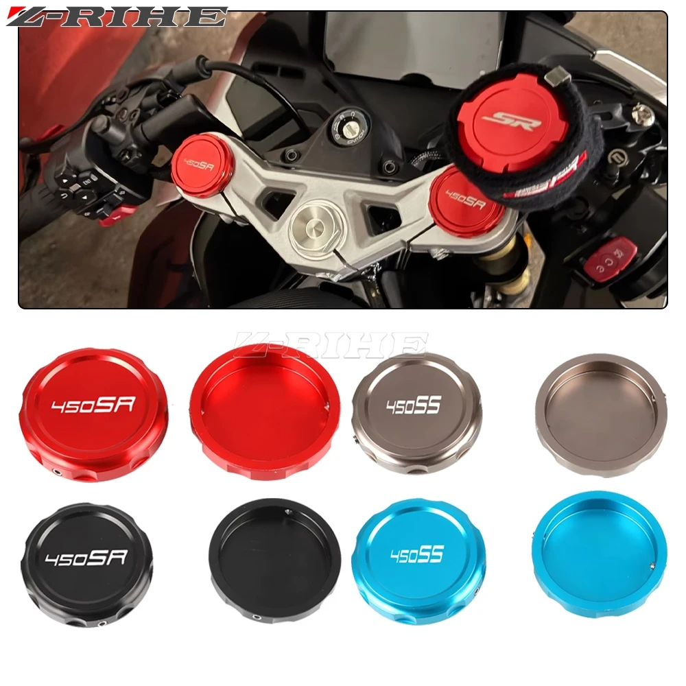 For CFMOTO 450 SR SS 450SR 450SS 2022 2023 2024 2025 2026 Upper Shock-Absorbing Trim Covers Upper Top Axle Steering Rod Nut Bolt
For CFMOTO 450 SR SS 450SR 450SS 2022 2023 2024 2025 2026 Upper Shock-Absorbing Trim Covers Upper Top Axle Steering Rod Nut Bolt