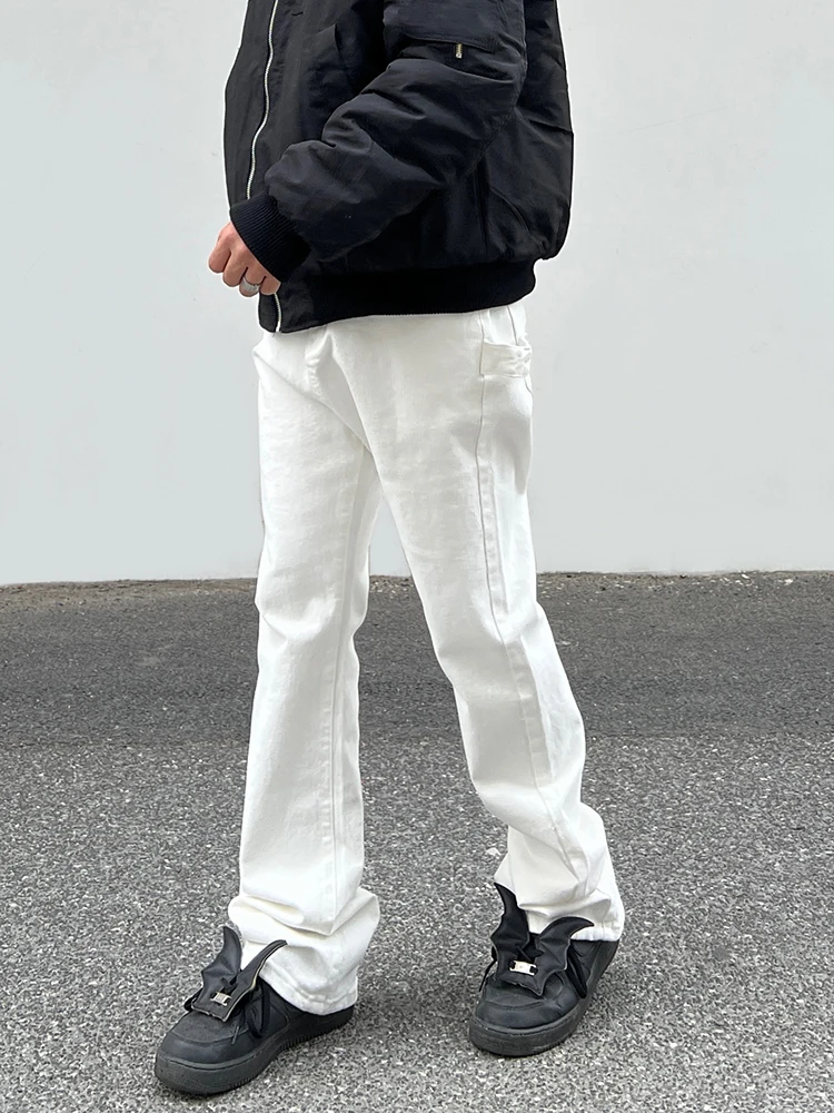 Black Loose American High Street Vibe Flared Jeans Slimming Stretchy Casual Long Trousers for Men Youth Fashion Jeans
Black Loose American High Street Vibe Flared Jeans Slimming Stretchy Casual Long Trousers for Men Youth Fashion Jeans