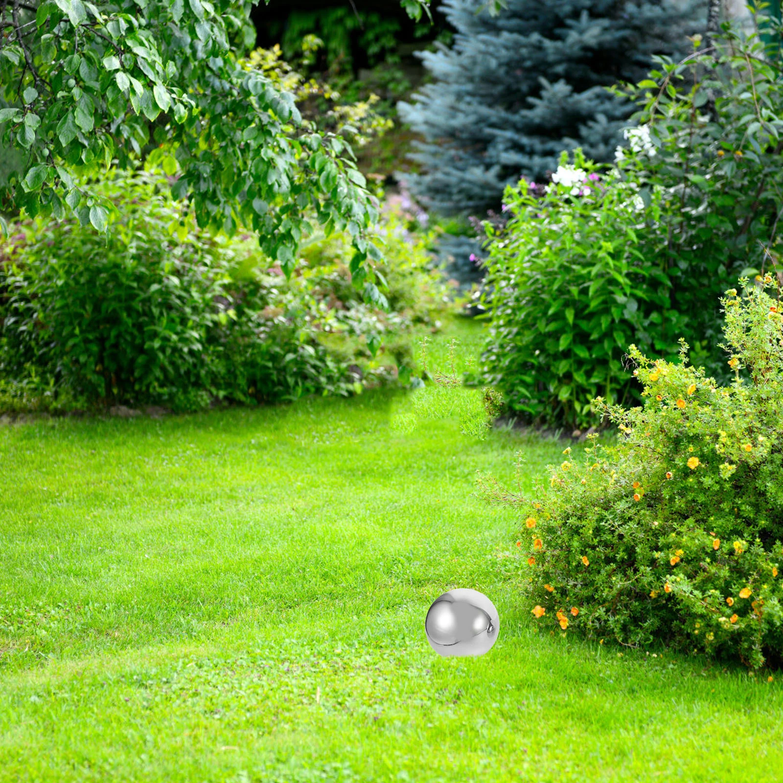 6 Pcs Stainless Steel Decorative Balls Metal Garden Spheres Gazing Mirror for Pond outside Polished
6 Pcs Stainless Steel Decorative Balls Metal Garden Spheres Gazing Mirror for Pond outside Polished