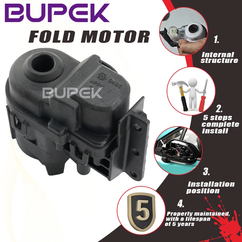 BUPEK Car Power Folding Mirrors Motor module left right original For Toyota Camry Corolla RAV4 C-HR Avalon Avanza Auris Vanguard
BUPEK Car Power Folding Mirrors Motor module left right original For Toyota Camry Corolla RAV4 C-HR Avalon Avanza Auris Vanguard