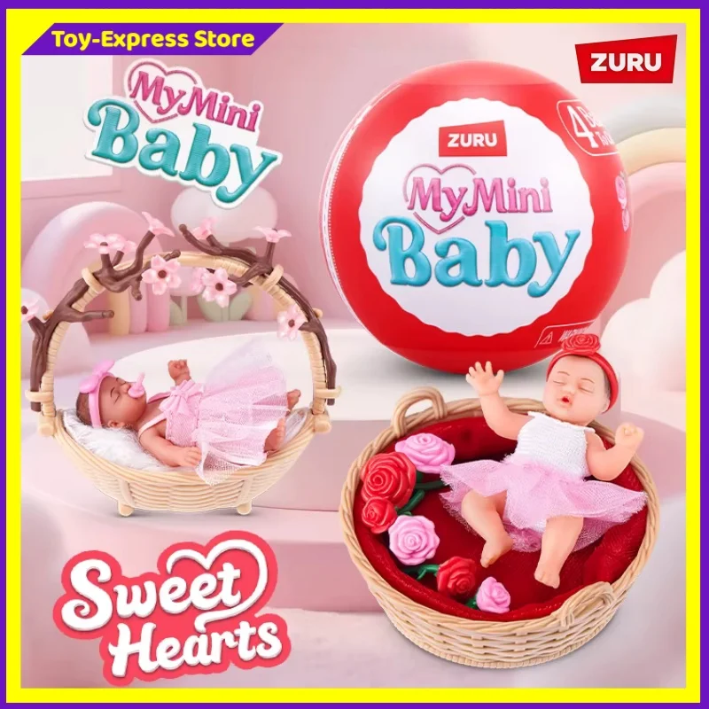 ZURU Blind Box Toys My Mini Baby V3 Series Children Toys Blind Boxes Miniature Model Doll Kids Toys Mystery Box Birthday Gift
ZURU Blind Box Toys My Mini Baby V3 Series Children Toys Blind Boxes Miniature Model Doll Kids Toys Mystery Box Birthday Gift