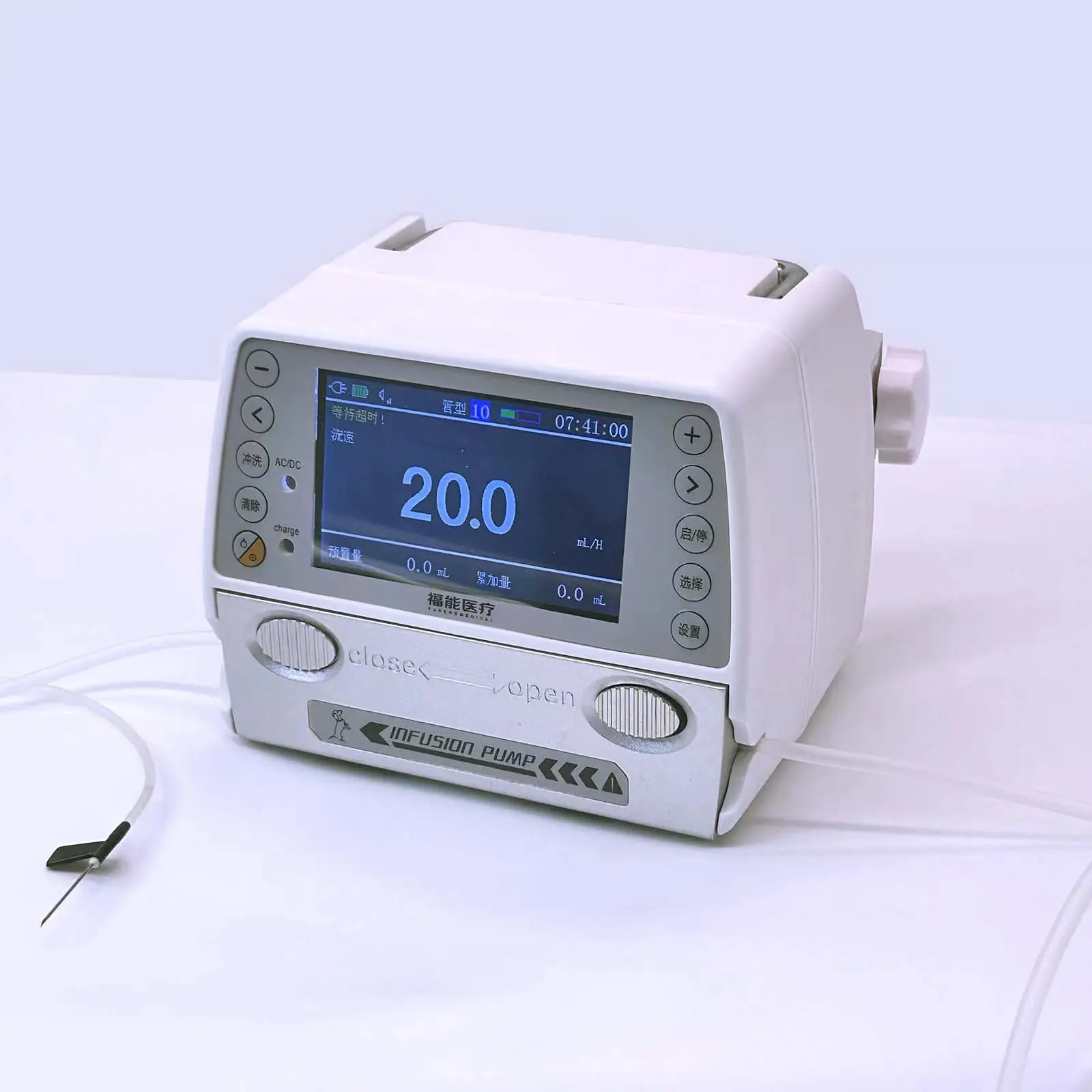 Инфузионный насос для животных, медицинский Высокоточный жидкокристаллический дисплей для животных, легкий и компактный
Инфузионный насос для животных, медицинский Высокоточный жидкокристаллический дисплей для животных, легкий и компактный