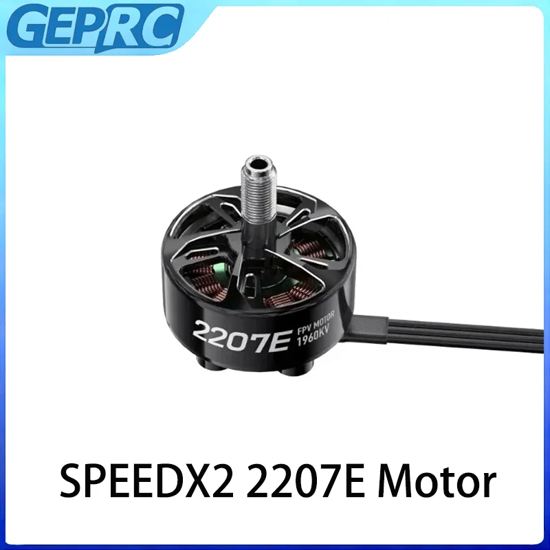 GEPRC SPEEDX2 2207E 1960KV 6S Двигатель для гоночных квадроциклов FPV 4-5 дюймов LiPo Совместимые гоночные аксессуары
GEPRC SPEEDX2 2207E 1960KV 6S Двигатель для гоночных квадроциклов FPV 4-5 дюймов LiPo Совместимые гоночные аксессуары