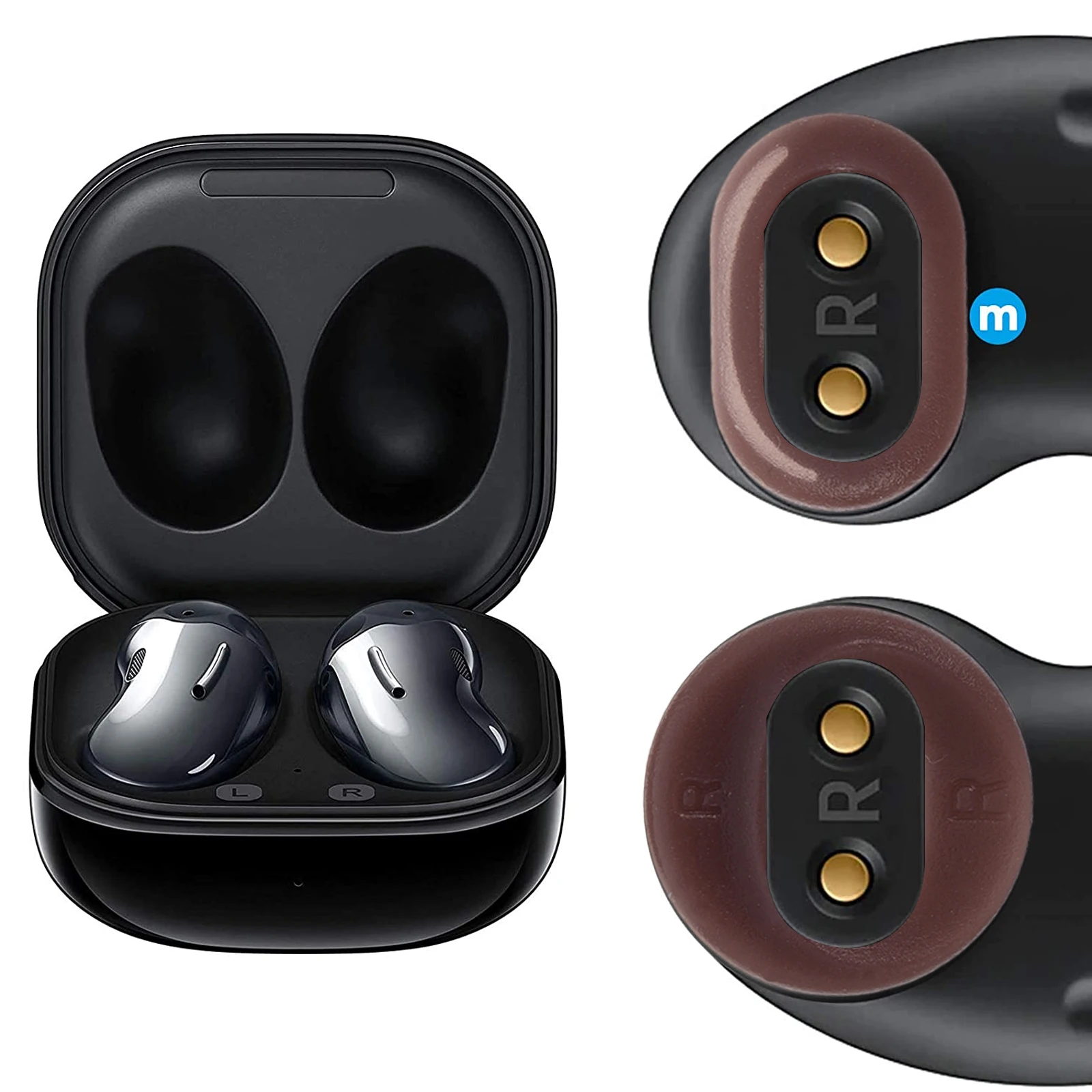 Earphone Silicone Tips Replacement Soft Case Brown Washable Durable Safe Environmental Protection Unlimited Use 
Earphone Silicone Tips Replacement Soft Case Brown Washable Durable Safe Environmental Protection Unlimited Use