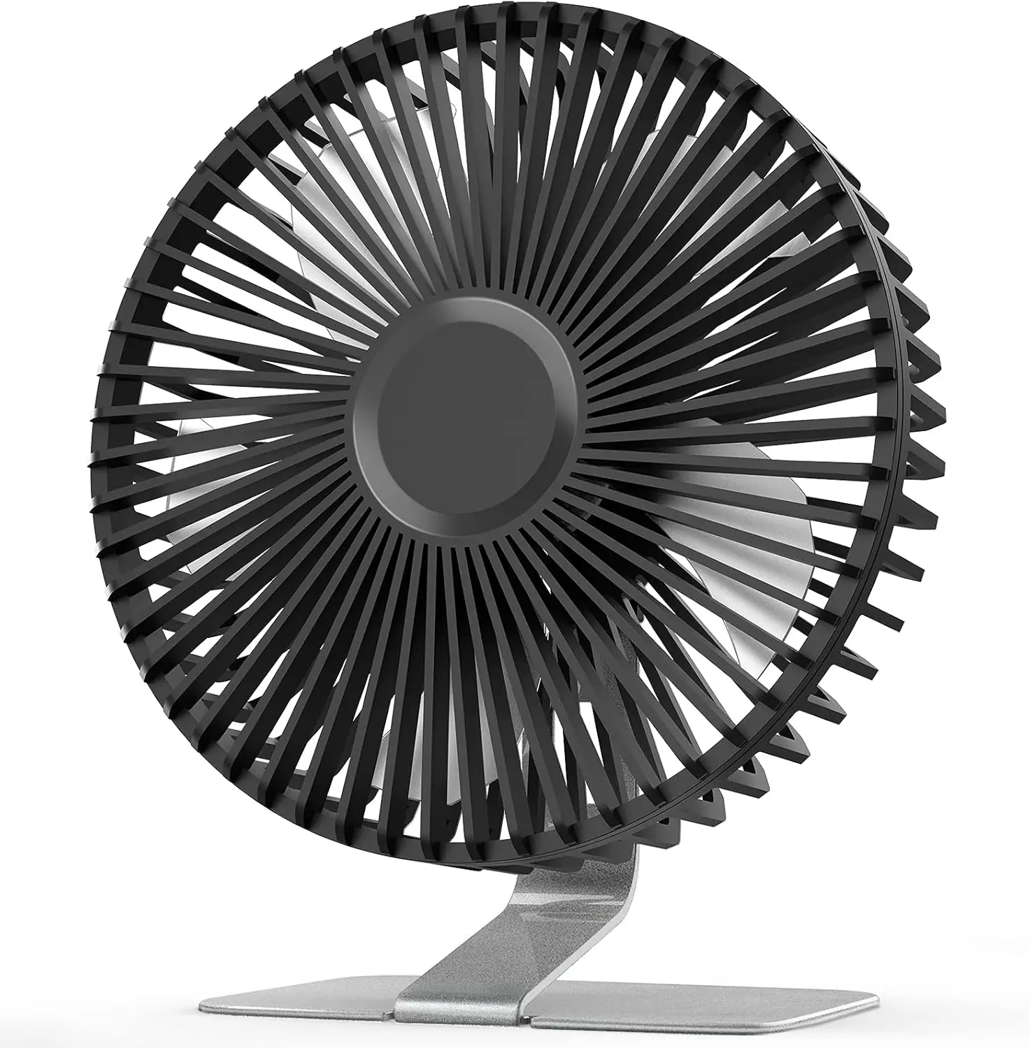 6 Inch USB Desk Fan, 4 Speeds Ultra-Quiet, 90° Adjustable, Portable Mini Powerful Table Fan for Home Office, Metal Base
6 Inch USB Desk Fan, 4 Speeds Ultra-Quiet, 90° Adjustable, Portable Mini Powerful Table Fan for Home Office, Metal Base