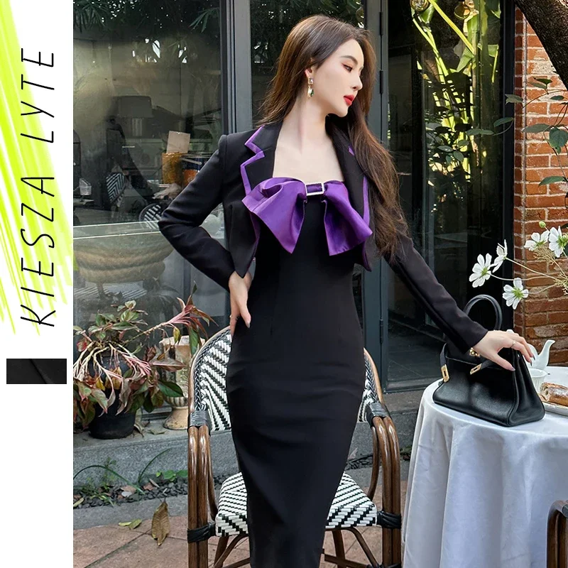 Women Dress Elegant 2024 Spring Clothes New Two Piece Slim Dresses Evening Party Outfit
Women Dress Elegant 2024 Spring Clothes New Two Piece Slim Dresses Evening Party Outfit