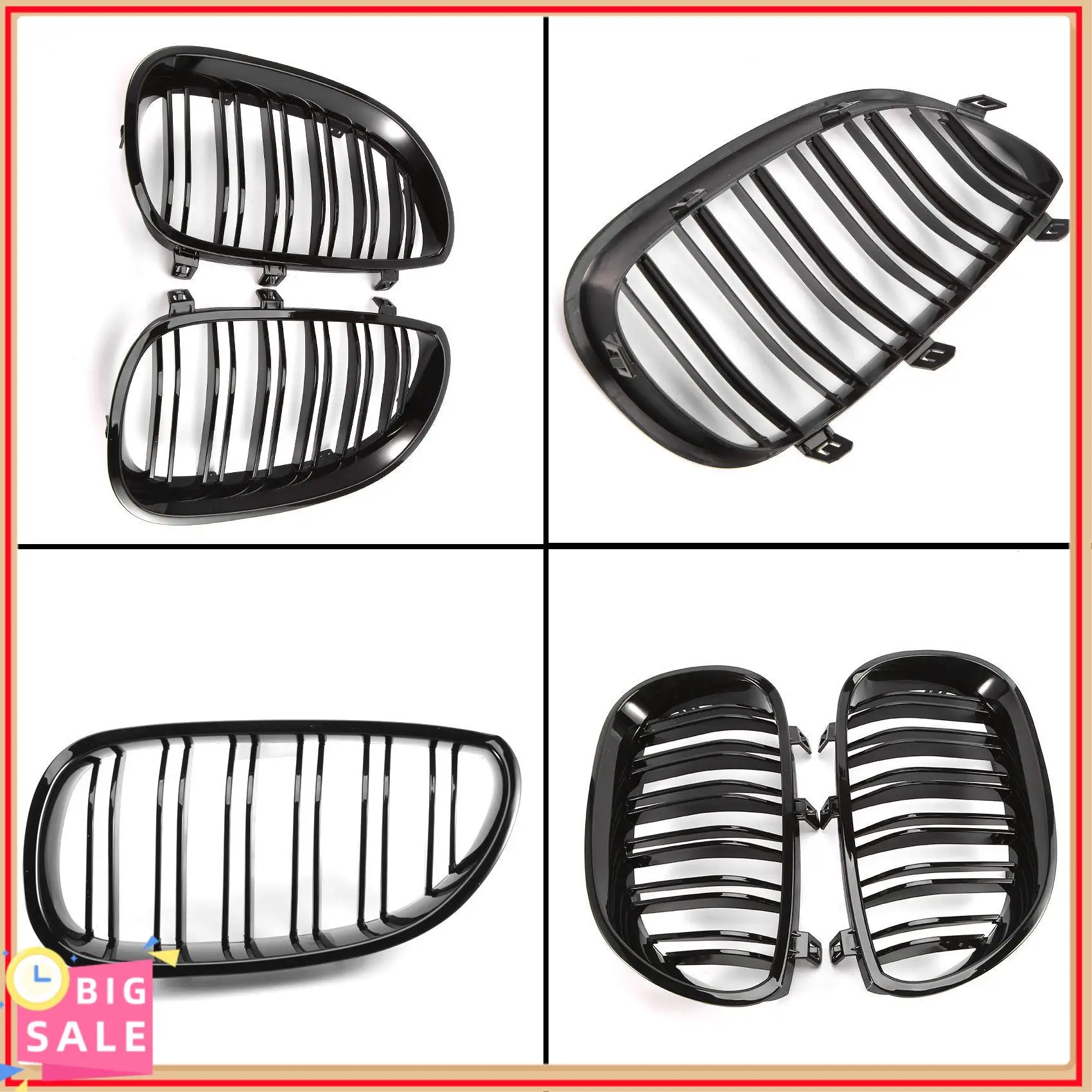 Exclusive Gloss Black Car Front Kidney Grille Grill For BMW 5 Series E60 E61 M5 520I 535I 550I 2003-2010 Sedan
Exclusive Gloss Black Car Front Kidney Grille Grill For BMW 5 Series E60 E61 M5 520I 535I 550I 2003-2010 Sedan