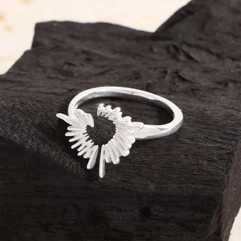 S925 sterling silver women's ring zircon irregular heart-shaped European and American fashion jewelry party accessories
S925 sterling silver women's ring zircon irregular heart-shaped European and American fashion jewelry party accessories