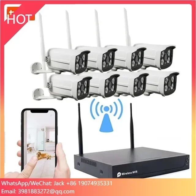 1080P Outdoor Security Cctv Surveillance System 8 Channel Network Video Recorder NVR Kit 8ch Wifi Camera Set
1080P Outdoor Security Cctv Surveillance System 8 Channel Network Video Recorder NVR Kit 8ch Wifi Camera Set